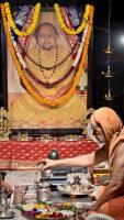 Jalabhisheka and Shodashopachara Puja by HH Swamiji on Samaradhana Divasa of HH Shrimat Pandurangashram Swamiji. SCM-Karla.(16 June 2026)